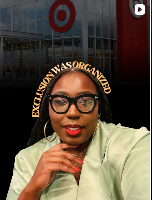 Exclusion Was Organized — viral short over a Target storefront